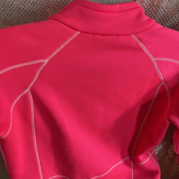 Avalanche hot pink neon pink 1/4 zip fleece lined L - Picture 8 of 11